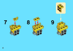 LEGO 41508 instructions page 4 – build guide