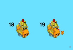 LEGO 41508 instructions page 9 – build guide