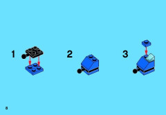 LEGO 41509 instructions page 8 – build guide