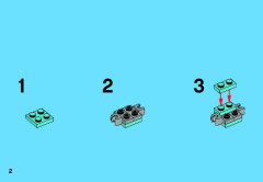 LEGO 41510 instructions page 2 – build guide