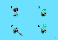 LEGO 41510 instructions page 7 – build guide