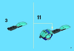 LEGO 41511 instructions page 7 – build guide