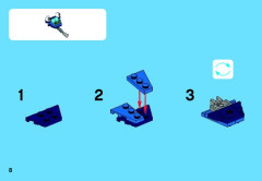 LEGO 41511 instructions page 8 – build guide