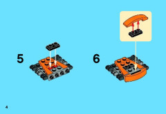 LEGO 41515 instructions page 4 – build guide