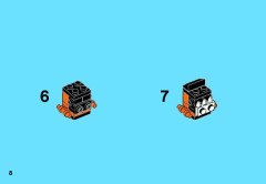 LEGO 41516 instructions page 8 – build guide