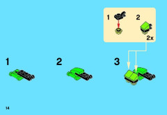 LEGO 41518 instructions page 14 – build guide
