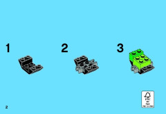 LEGO 41518 instructions page 2 – build guide