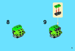 LEGO 41518 instructions page 5 – build guide