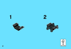 LEGO 41519 instructions page 2 – build guide