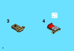 LEGO 41521 instructions page 8 – build guide