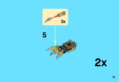 LEGO 41523 instructions page 13 – build guide