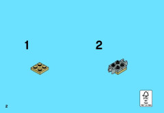 LEGO 41523 instructions page 2 – build guide