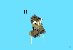 LEGO 41523 instructions page 9 – build guide