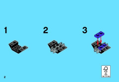 LEGO 41524 instructions page 2 – build guide
