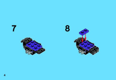 LEGO 41524 instructions page 4 – build guide