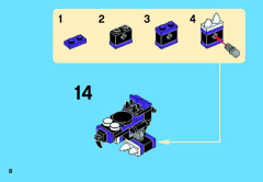 LEGO 41524 instructions page 8 – build guide