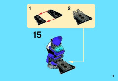 LEGO 41525 instructions page 9 – build guide