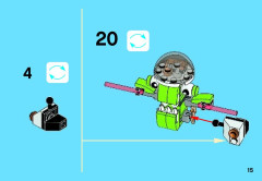 LEGO 41527 instructions page 15 – build guide