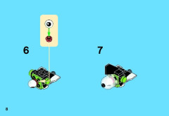 LEGO 41528 instructions page 8 – build guide