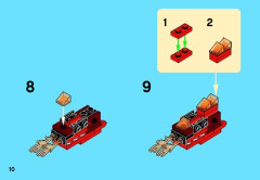 LEGO 41530 instructions page 10 – build guide