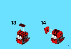 LEGO 41531 instructions page 7 – build guide