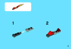 LEGO 41531 instructions page 9 – build guide
