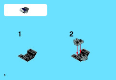 LEGO 41533 instructions page 8 – build guide