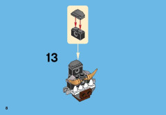 LEGO 41536 instructions page 8 – build guide