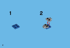 LEGO 41540 instructions page 2 – build guide