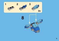 LEGO 41541 instructions page 5 – build guide