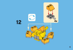 LEGO 41542 instructions page 9 – build guide
