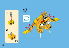 LEGO 41543 instructions page 14 – build guide