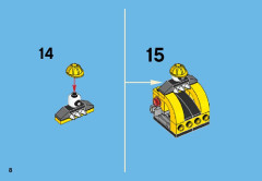 LEGO 41545 instructions page 8 – build guide