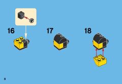 LEGO 41546 instructions page 8 – build guide