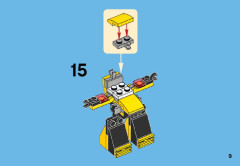 LEGO 41547 instructions page 9 – build guide