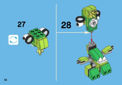 LEGO 41548 instructions page 14 – build guide