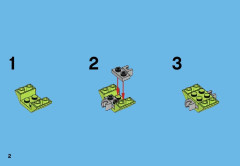 LEGO 41548 instructions page 2 – build guide