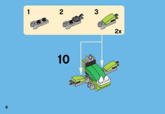 LEGO 41548 instructions page 6 – build guide