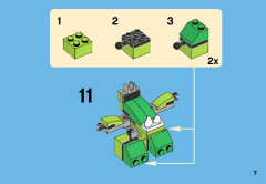 LEGO 41548 instructions page 7 – build guide