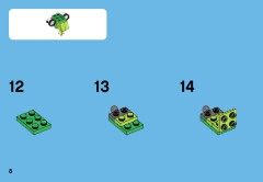 LEGO 41548 instructions page 8 – build guide