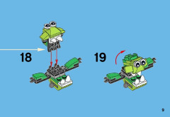 LEGO 41549 instructions page 9 – build guide