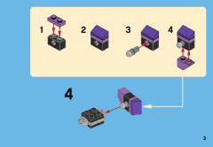 LEGO 41552 instructions page 3 – build guide