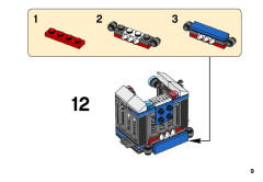 LEGO 41555 instructions page 9 – build guide