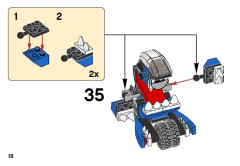 LEGO 41556 instructions page 18 – build guide