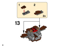 LEGO 41558 instructions page 8 – build guide