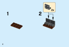 LEGO 41568 instructions page 2 – build guide