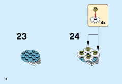 LEGO 41570 instructions page 14 – build guide