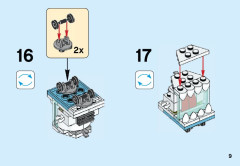 LEGO 41570 instructions page 9 – build guide