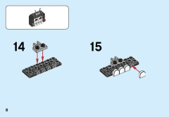LEGO 41578 instructions page 8 – build guide
