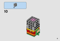 LEGO 41587 instructions page 11 – build guide